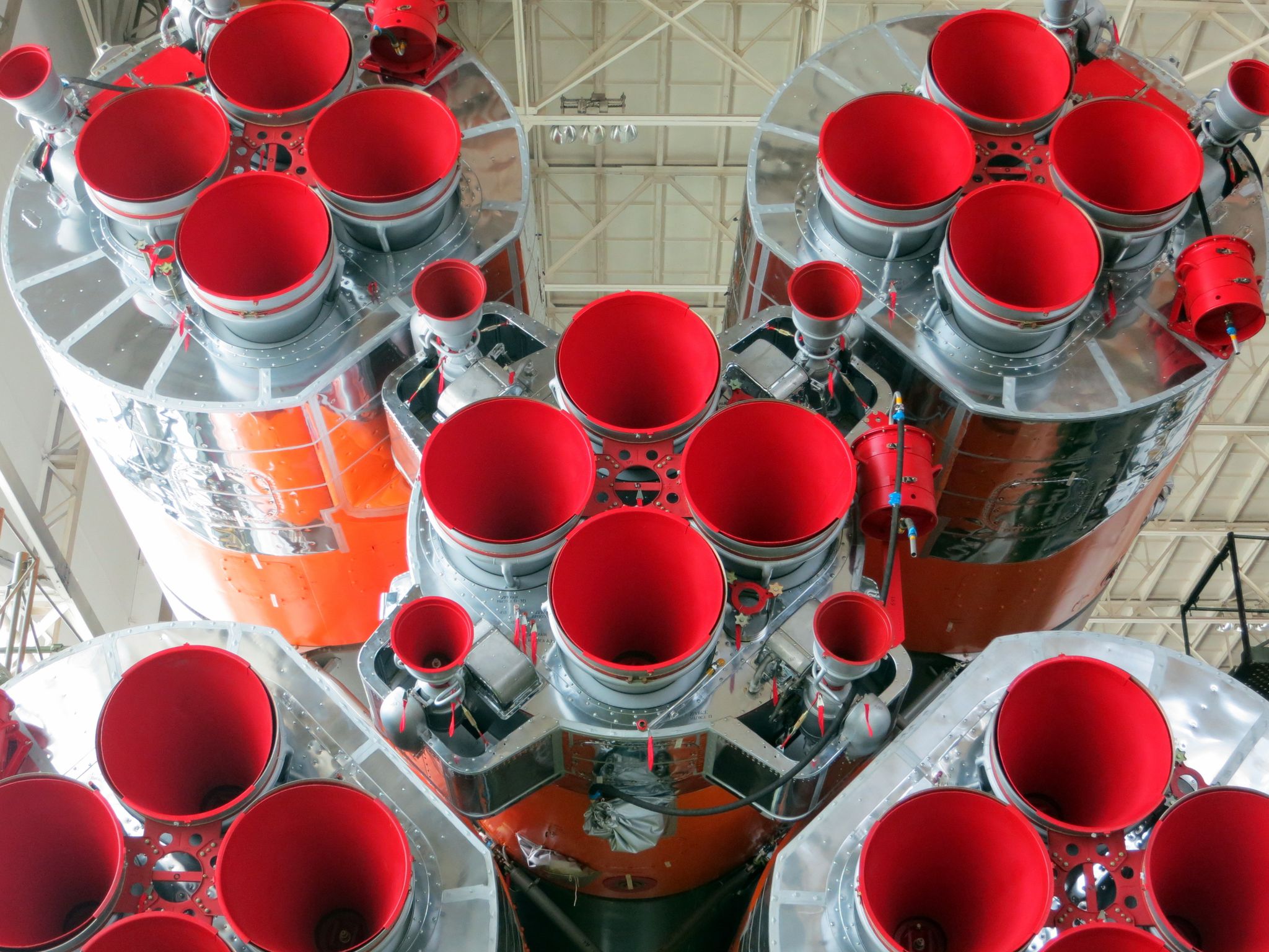 Arrière de la fusée Soyouz TMA-13M - Expédition 40