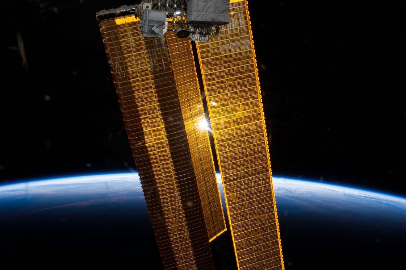 Panneaux solaires de l'ISS